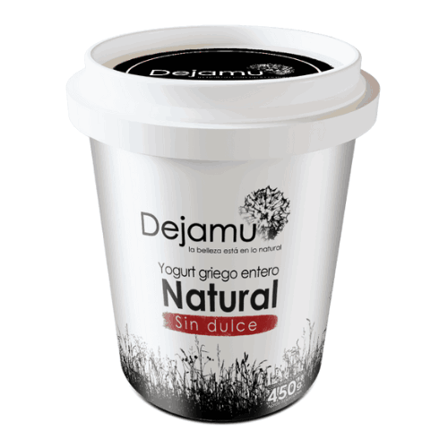Yogurt Griego Natural Dejamu 450g Yogurt Griego
